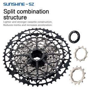 <span class=keywords><strong>Cassette</strong></span> SUNSHINE para Bicicleta de Montaña, 9, <span class=keywords><strong>10</strong></span>, 11, 12 Velocidades, Piñón Libre Extra Ligero 40, 42, <span class=keywords><strong>45</strong></span>, 46T, 48T, 50T, 52T para Shimano HG - Product Image 3
