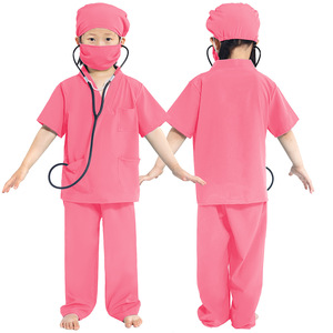 Children's Doctor and <strong>Nurse</strong> Cosplay Professional Role-Playing Costumes Anti-Epidemic Performance <strong>Outfits</strong> Halloween - Product Image 2