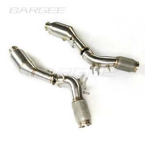 Bargee High Ss304 Tubo de escape para Maserati <span class=keywords><strong>MC20</strong></span> <span class=keywords><strong>Cielo</strong></span> PrimaSerie 2020 ~ UP 3,0 T Escape de sonido activo - Product Image 5