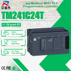Nuevo controlador programable PLC TM241C24T original, Modicon M241 Compact, PLC de alto rendimiento, módulo IO de 24 puntos de entrada/salida. - Product Image 1
