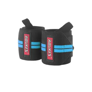 Fitness Wrist Fit Adjustable Wristband Elastic Wrist Wraps Bandages For Weightlifting Powerlifting Breathable Support