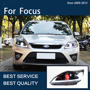 Luces de coche para Focus 2009-2013 faros LED modificación actualización Evil Eyes Design DRL Dynamic Turn Signal Lamp Assembly - Product Image 3