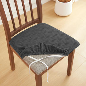 <span class=keywords><strong>Funda</strong></span> elástica Jacquard para <span class=keywords><strong>silla</strong></span> de comedor para el hogar, <span class=keywords><strong>funda</strong></span> tejida para taburete de <span class=keywords><strong>silla</strong></span> de oficina, <span class=keywords><strong>funda</strong></span> de cojín de asiento <span class=keywords><strong>Universal</strong></span> gruesa - Product Image 1