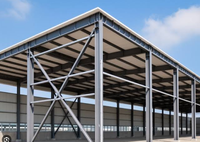 Yüksek Kaliteli Prefabrik Çelik Çerçeveli Depo Binaları
