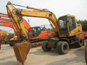 ใช้13ton 14ton 15ton รถขุดยาง Doosan ฮิตาชิฮุนได Doosan130 140 150รถขุดล้อยาง - Product Image 5
