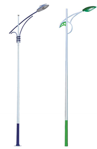 Lampione Stradale LED Decorativo 60W IP65 Impermeabile per Esterni con Palo in Acciaio Zincato a Braccio Singolo, Illuminazione Urbana CRI90 - Product Image 2