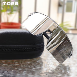 Gafas de sol con lentes galvanizadas MOEG, gafas deportivas de medio Marco, gafas para bicicleta, gafas de sol polarizadas para ciclismo Anti-UV - Product Image 2