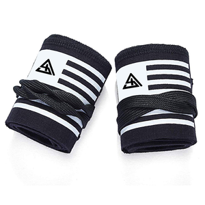 ใหม่ผลิตภัณฑ์ร้อนข้อมือป้องกันทนทานข้อมือยกน้ำหนักห่อสีขาวและสีดำ - Product Image 2