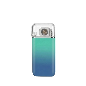Encendedor USB Metálico Delgado de Alta Calidad, Encendedor Electrónico Recargable a Prueba de Viento, Serie 20K 30K para Fumadores de Tabaco - Product Image 3
