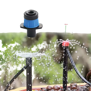 Adjustable <strong>Micro</strong> Turbo <strong>Sprinkler</strong> on Stake 360 Gear Drive Line Refraction Water Misting Spray Nozzle for Drip <strong>Irrigation</strong> System - Product Image 1