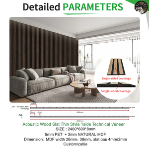 Vendita calda moderna decorazione legno Akupanel acustica PET 100% poliestere MDF <span class=keywords><strong>pannelli</strong></span> di parete con cemento grigio <span class=keywords><strong>per</strong></span> camera da letto - Product Image 2