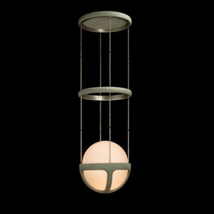 <span class=keywords><strong>Lustre</strong></span> moderne de luxe doré, suspension artistique pour îlot de cuisine, LED, chaîne, verre givré blanc, laiton, avec plaque de plafond - Product Image 2