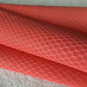 Tissu en maille hexagonale 3D respirant en gros pour filles, maille alvéolée imperméable et ignifuge - Product Image 1