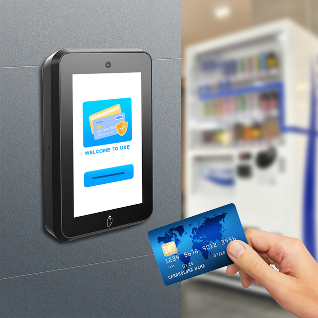 IP65 IK09 Outdoor Payment Terminal Integrated Cashless QR Code Waterproof Quad-Core Unattended POS for Bus Ticket Validator CM30