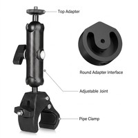 Support réglable en alliage d'aluminium et acier inoxydable StarOrbit pour échelle de camping-car, pince de fixation pour rail de yacht, compatible avec le montage Starlink Mini 360
