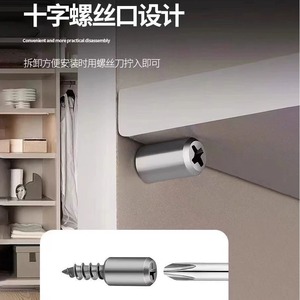 Soporte para estantes con tornillos autorroscantes, 4 piezas, para gabinete de madera, fácil instalación, capacidad de carga de 20 kg - Product Image 5