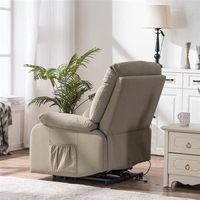 Fauteuil de massage électrique Reclyner inclinable Fauteuil de canapé moderne en cuir inclinable Fauteuil inclinable