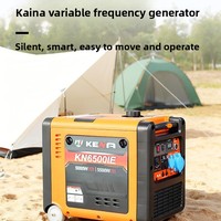 Tragbarer Leiser Inverter-Generator KWR500E Elektrostart Fernbedienung 4-8,5KW Hochleistungs 220V Kleiner Haushalts-Outdoor-Camping-Generator