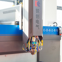 Machine de distribution automatique CNC pour adhésifs et revêtements de scellement en place, mousse expansive pour bandes d'étanchéité PU de portes d'armoires
