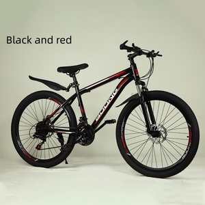 Bicicletta da Montagna <span class=keywords><strong>FREERIDE</strong></span> di Alta Qualità, Nuovo Design, per Adulti, 24 Pollici, 21 Velocità, Telaio in Acciaio al Carbonio, Sospensioni, Ruote in Lega di Alluminio, da Corsa - Product Image 5