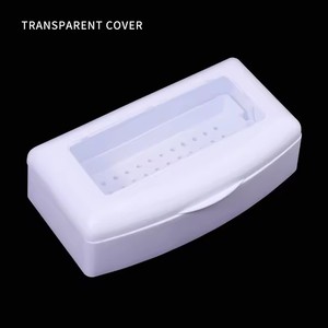 Professional ABS Plastic Tray <b>Box</b> Portable Sanitizer Disinfection Case for Nail Salon Use Manicure Sterilization <b>Box</b> - Product Image 5