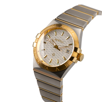 Montre mécanique de luxe pour femmes, boîtier et bracelet en acier inoxydable, cadran en verre, affichage par aiguilles, vente chaude