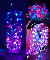 Caillou Led Chaîne DC5V 12V Adressable WS2811 Programmable RVB Led Pixel Noël Guirlande Lumineuse/led Lumière Rideau Lumières
