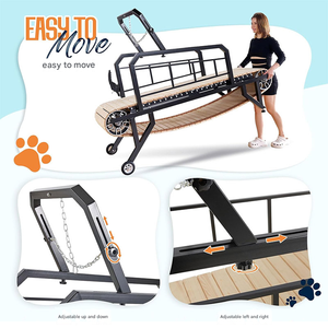 โรงงาน USMILEPET จำหน่ายอุปกรณ์ฝึกสุนัขโดยตรง เครื่องช่วยเดินสำหรับสัตว์เลี้ยงเพื่อฟื้นฟูสุขภาพสัตว์เลี้ยง - Product Image 3