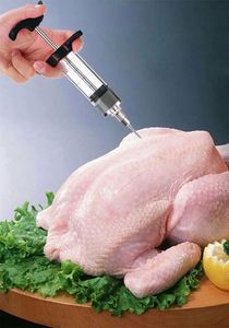 Needles Spice Syringe Set <b>BBQ</b> Meat Flavor Injector Sauce Marinade Syringe Accessory - Product Image 5