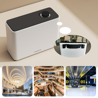 Diffuseur d'arômes 1000 ml, machine à huile parfumée électrique Bluetooth, diffuseur commercial et domestique pour grandes surfaces