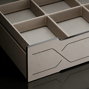 Kabinet Dapur Modern dari Baja Anti Karat, Wastafel, Keran, Engsel, Backsplash, Meja Kuarsa, Ramah Lingkungan, Tahan Api, Modular - Product Image 5