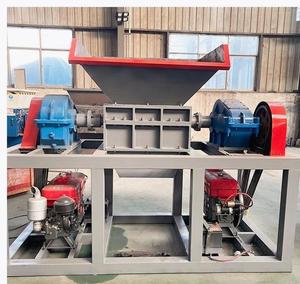 Trituradoras de doble eje de cartón con grumos de plástico de alambre eléctrico de China - Product Image 5