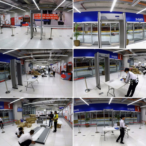 Tổ chức sự kiện an ninh Máy dò kim Loại vòm Multi-Zone hệ thống phát hiện kim loại tiên tiến phát hiện an ninh cổng - Product Image 5