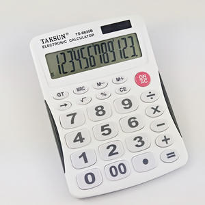 Calculatrice de bureau Taksun Ts8835B à 12 chiffres, double alimentation, grandes touches, pour usage professionnel - Product Image 3