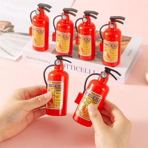 Pistola de agua extintora de incendios de juguete para niños, de plástico, para jugar al aire libre en verano, set de regalo. - Product Image 2