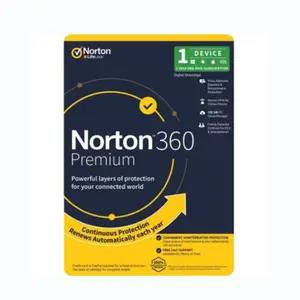 노턴 360 프리미엄 2023 10 장치 1 년 키 글로벌 범용 라이센스 바이러스 백신 보안 소프트웨어