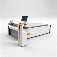 Hoge kwaliteit CNC golfkarton vouw- en snijmachine met PLC-motor, kartonnen plotter, ISO-certificering