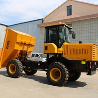 Camion benne agricole 4x4 de 7 tonnes homologué CE, diesel, avec chargeur frontal et pompe hydrostatique Yuchai Liyuan