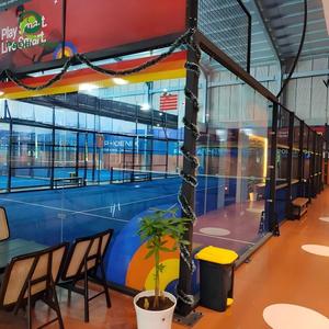 Cubiertas Panorámicas Completas para <span class=keywords><strong>Pistas</strong></span> <span class=keywords><strong>de</strong></span> Pádel a Precio <span class=keywords><strong>de</strong></span> Fábrica para Escuelas, Centros Deportivos y Parques - Product Image 1