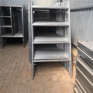 Échafaudage en acier antirouille de cadre de passage pour la rénovation facile et le travail extérieur de bâtiment - Product Image 3