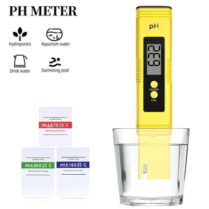 Testeur de qualité de l'eau numérique <span class=keywords><strong>pH</strong></span>-mètre 0,01 Haute précision Stylo pour laboratoire, aquarium et piscine Mesure du <span class=keywords><strong>pH</strong></span> 0-14 - Product Image 2