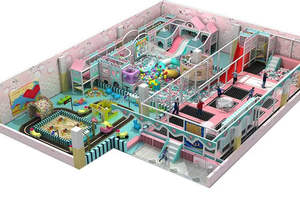 Aires de jeux intérieures sur le thème personnalisées de grande taille Château malicieux Aire de jeux pour enfants Aire de jeux intérieure Jeux de jeux souples - Product Image 2