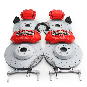 Kit de freinage surdimensionné personnalisé haute performance avec étrier de frein forgé à 6 pistons compatible avec Chrysler Tesla <span class=keywords><strong>Volvo</strong></span> Porsche - Product Image 4