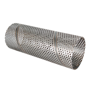 Xoắn ốc Lưới ống thép không gỉ lọc ống xoắn ốc Hàn Lọc xi lanh 304, 316 đấm xoắn ốc Skeleton - Product Image 4