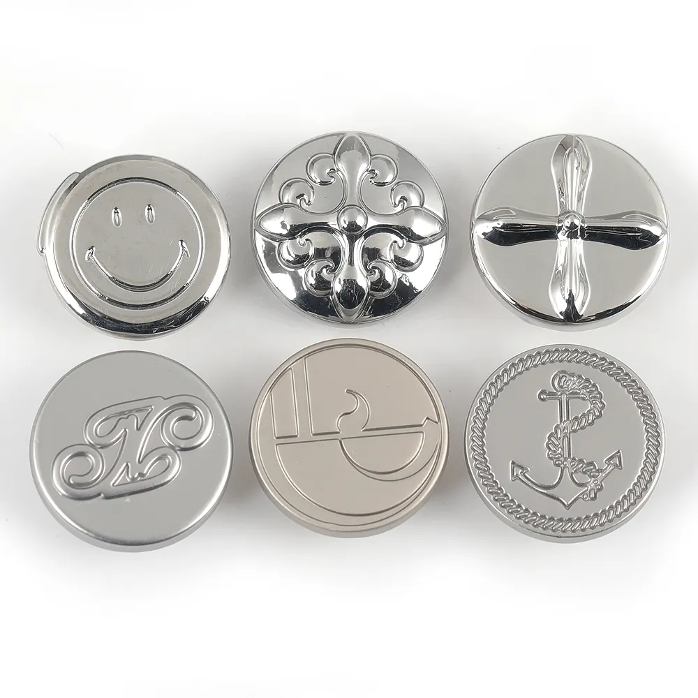 Hersteller Großhandel kunden spezifische OEM/ODM Robe Press Stud Button Ver nickeln Metall Snap Button für muslimische Kleidung