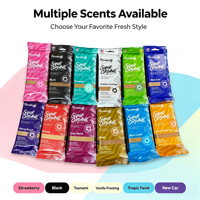 Désodorisant haute performance pour voitures, sert également de décoration et procure un parfum longue durée.