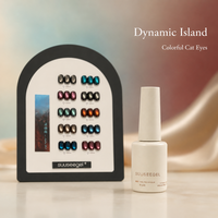 Suuseegel Luxury Dark Tone Dynamic Island 10 Couleurs Cat Eye Gel Polish Set 15ml Teal Burgundy Magnetic Nail Gel