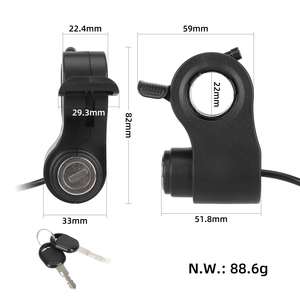 Bloqueo del interruptor del acelerador con 5 pines para patinete eléctrico Kukirin G2 Pro G2 Max G2 Pro DB, piezas de bloqueo integradas del interruptor de aceleración - Product Image 2