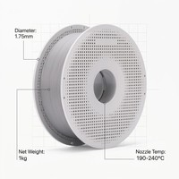 Filamen Printer 3D PrintMate PLA RFID 1.75mm 1kg dengan Suhu Pencetakan 220C untuk Kebanyakan Printer 3D FDM