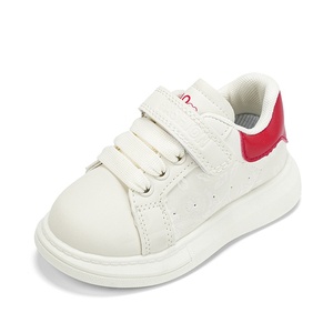 Chaussures Blanches <span class=keywords><strong>pour</strong></span> Tout-Petits Printemps Automne Vente en Gros Semelle Souple Fermeture Velcro Motif Dessin Animé Enfants 6 Ans Nouveauté Tout-Assorti - Product Image 5